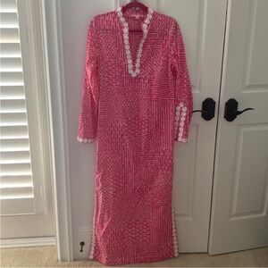 Lilly Pulitzer caftan in Tisket Tasket sz M